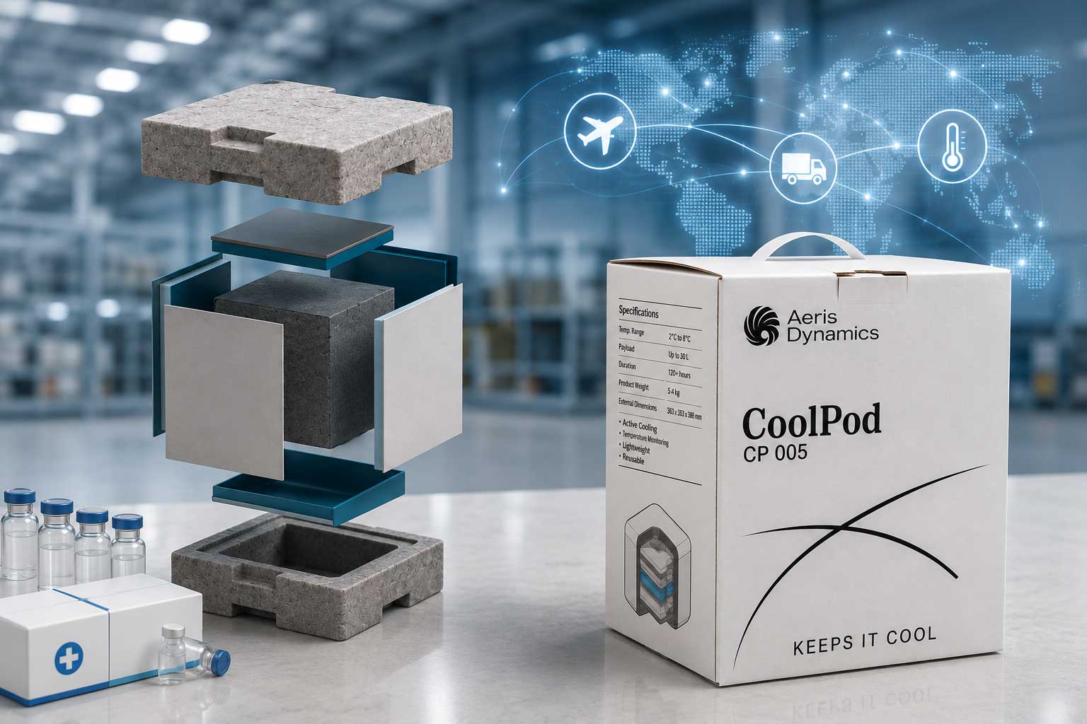 passive packaging box TFI