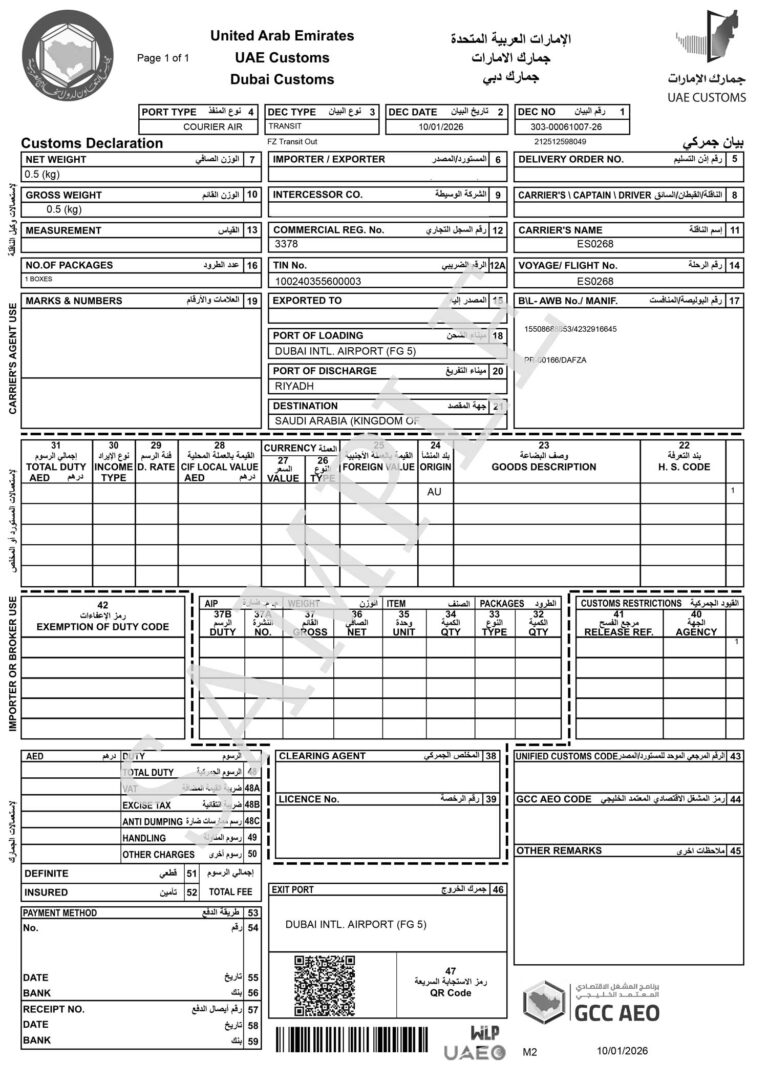 BOE Meaning in Logistics - Bill of Entry