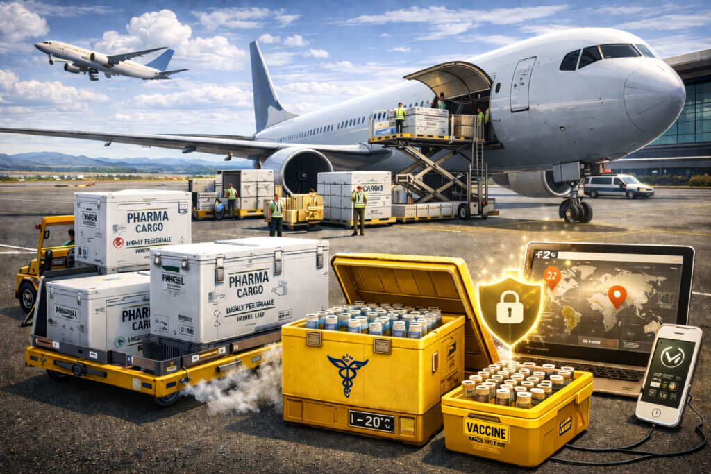 pharma chain air freight dubai