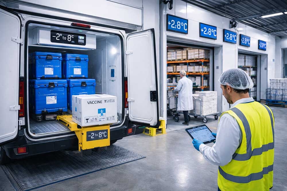 scalable cold chain for pharma