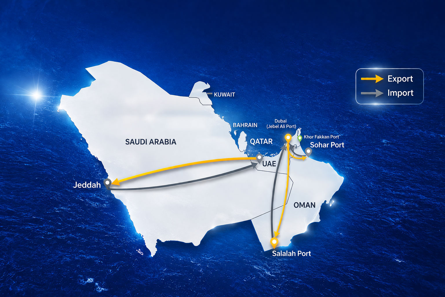middle east advisory alternate route