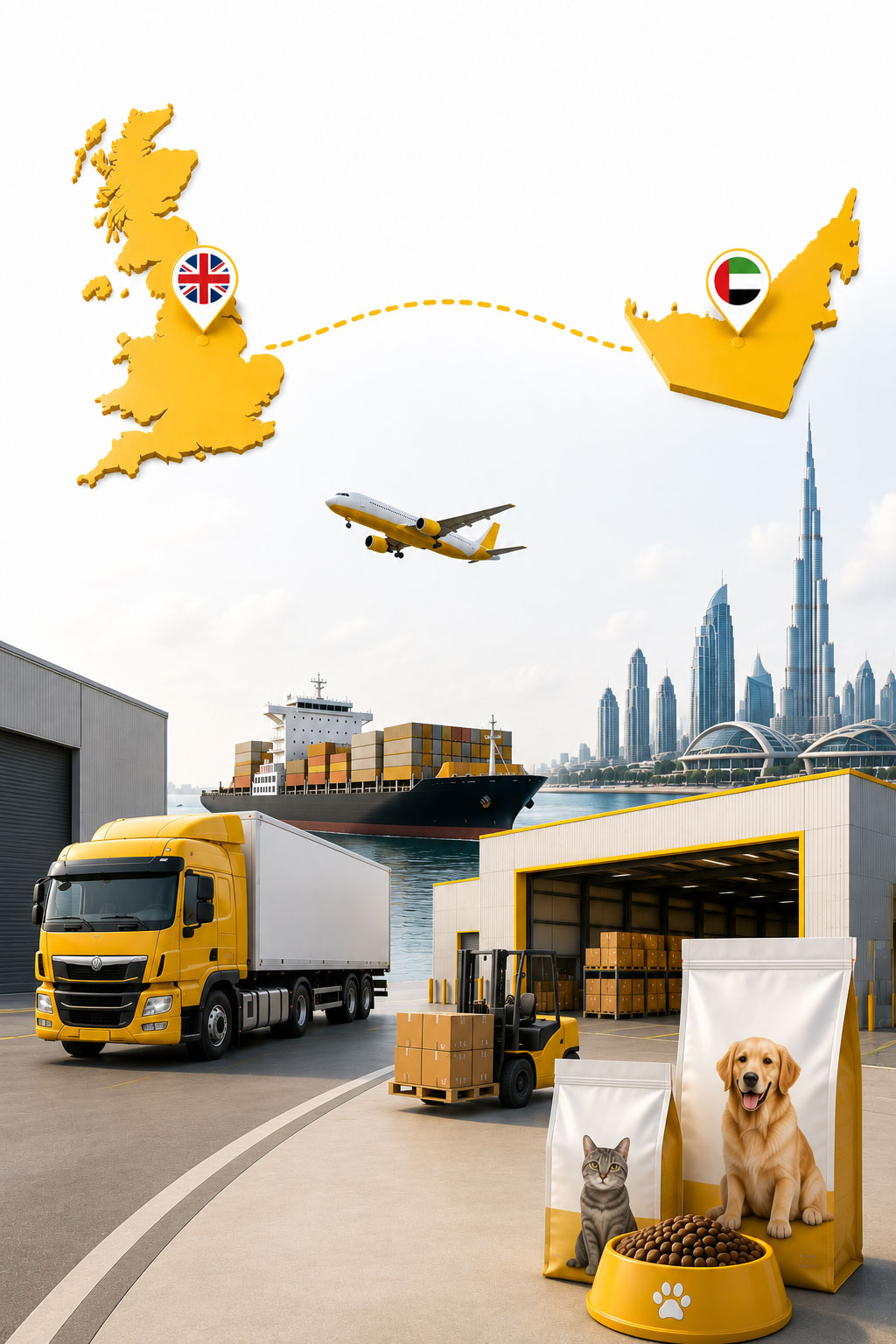 from uk to uae vertical