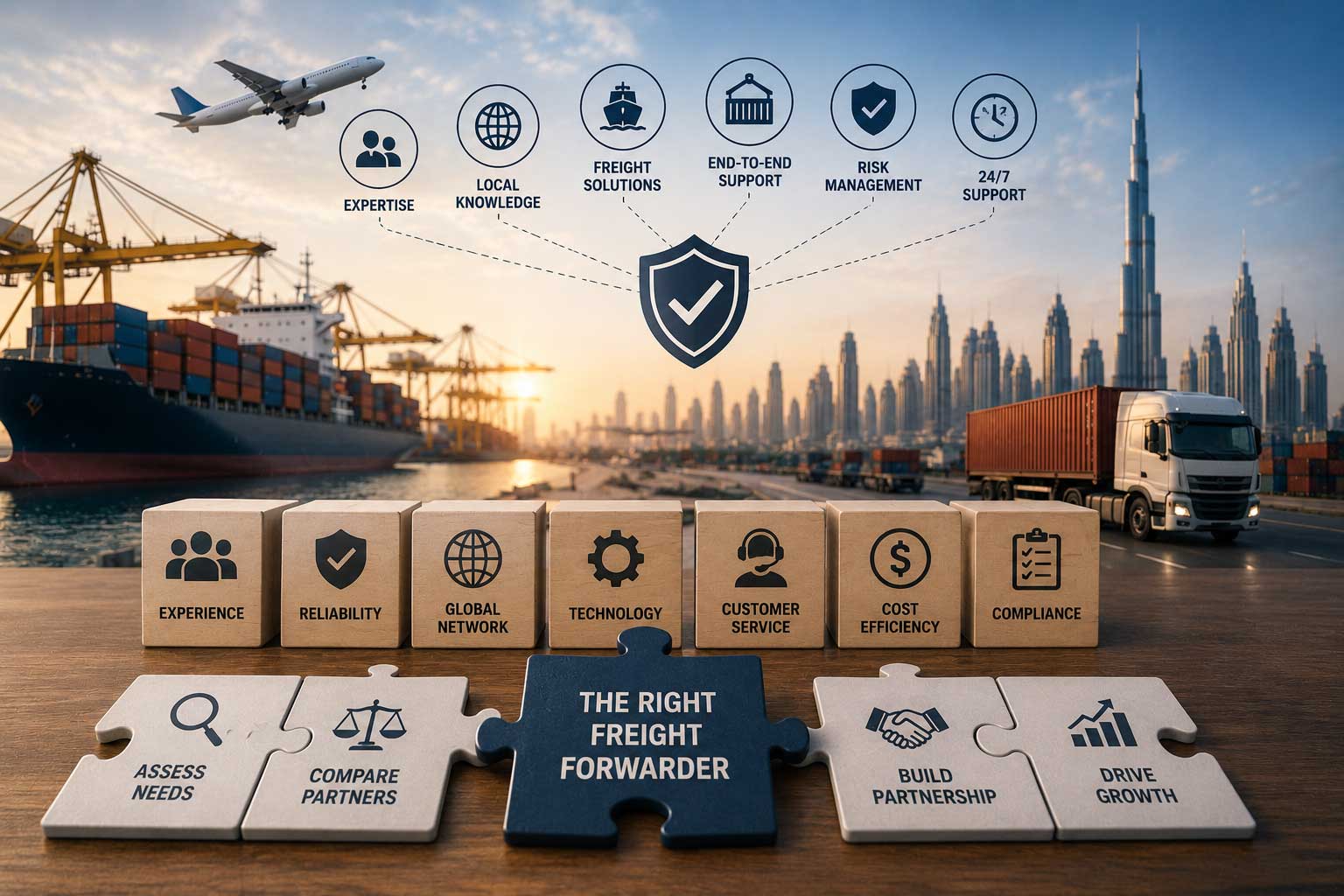 right freight forwarder uae