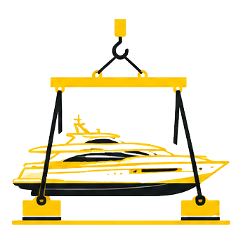yacht icon latching and cradle