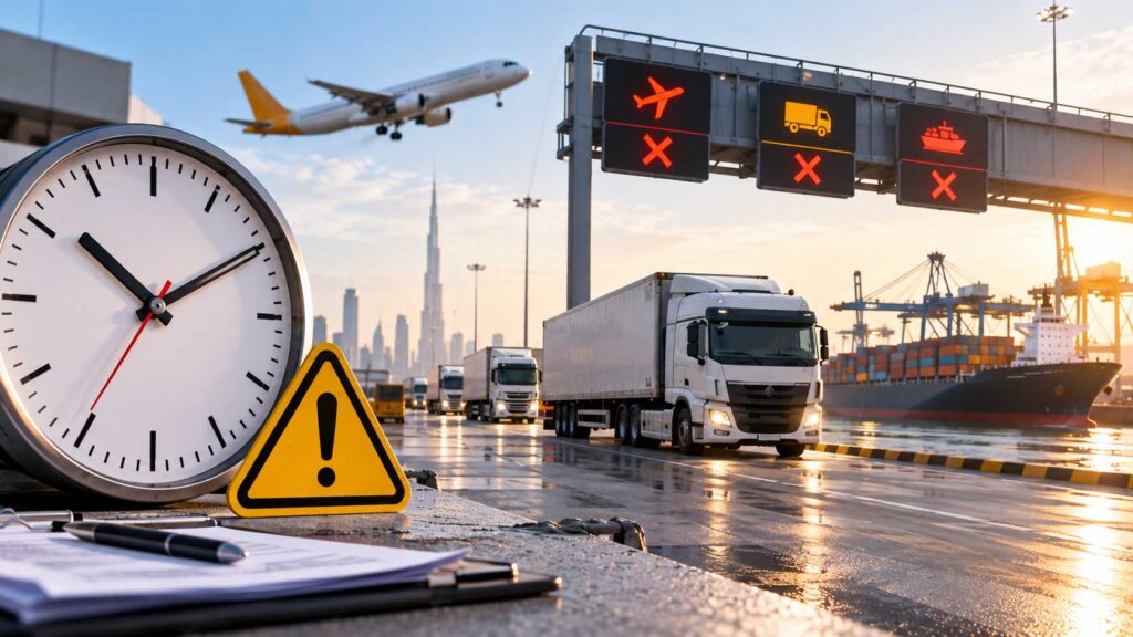 pharma transit time delay